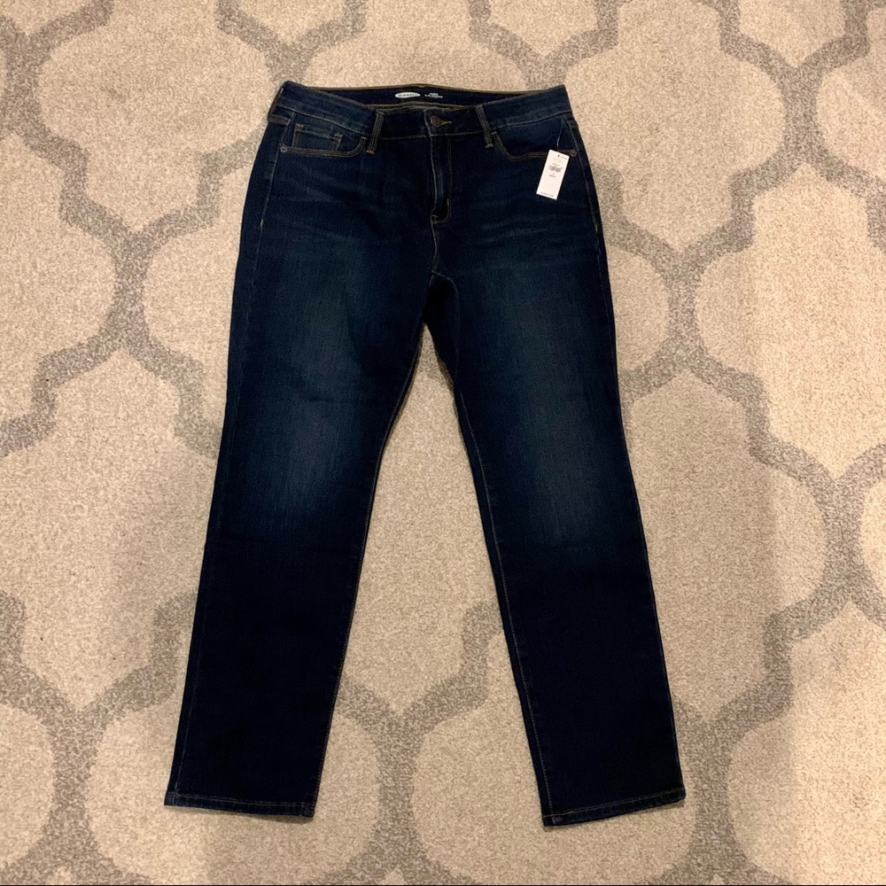 NWT! Old Navy Power Slim Straight Jeans